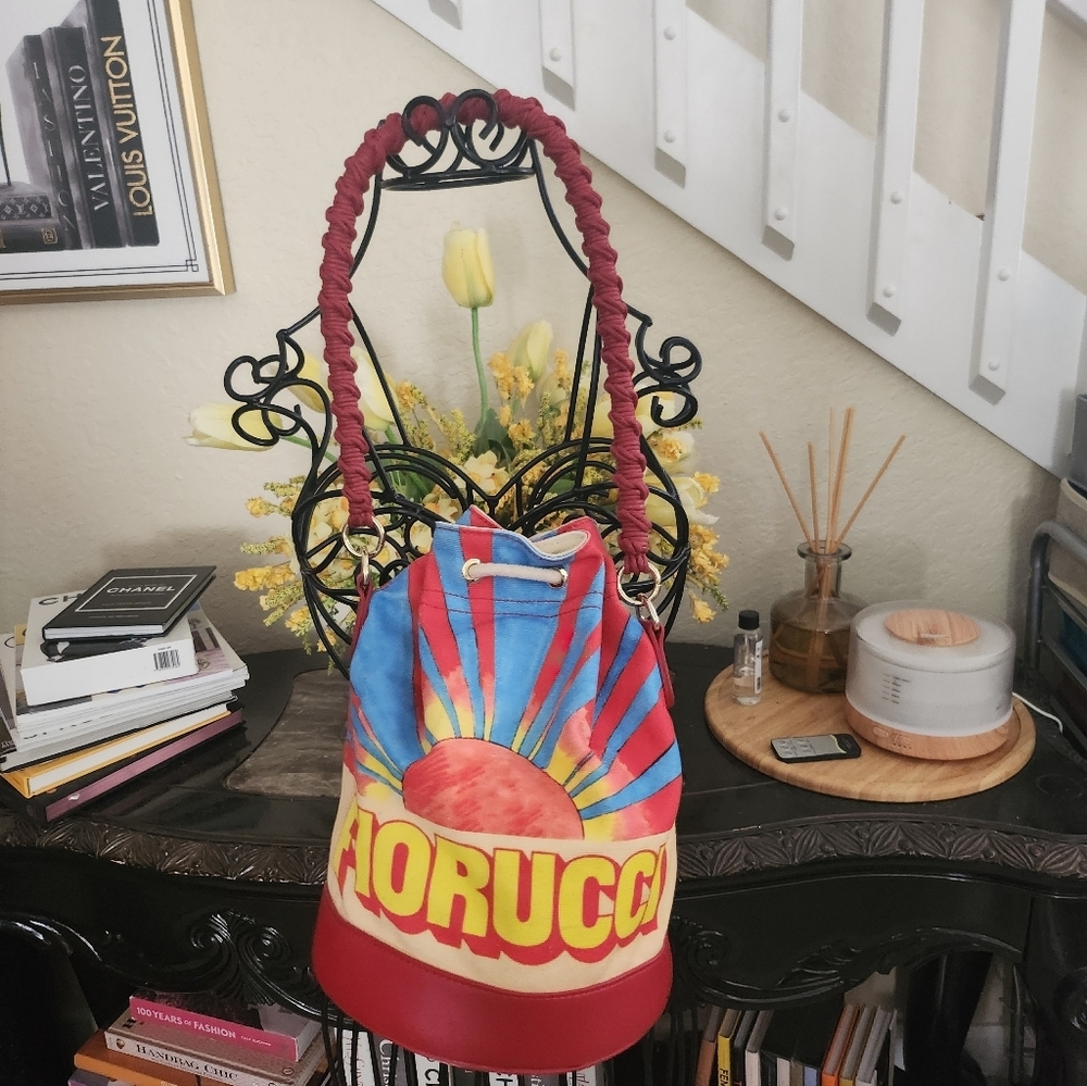 Fiorucci Sun Drawstring Bag - Picture 5 of 7